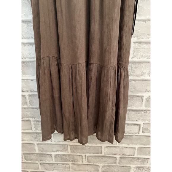 NWT Lulu's Women's Army Green Crochet Boho Mini Dress Size XS - Picture 3 of 8